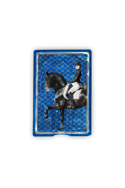 Sivella Equestrian Blue Pure Ashtray