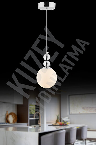 KUZEY AYDINLATMA ŞİMAL TEKLİ GLOP LÜKS MODERN AYDINLATMA AVİZE