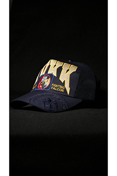 ALKAN ASKERİ MALZEMELER VE TEKSTİL Türk Hava Kuvvetleri Nakışlı Siyah Şapka -...