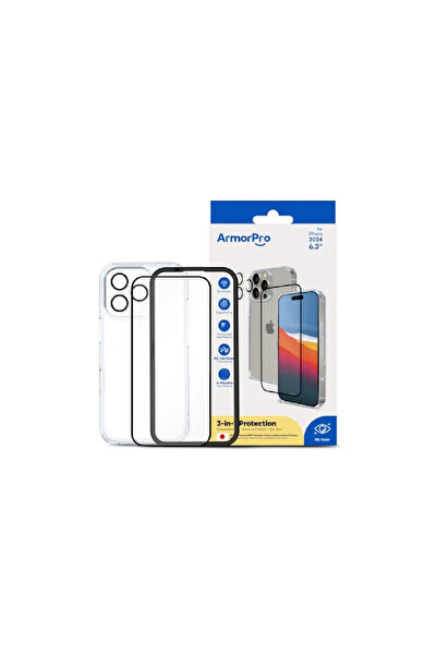 ArmorPro ارمور برو - بكج 3 في 1 لاجهزة الايفون 17 - لقافه