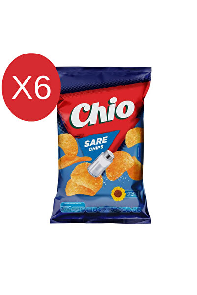 chio 6x - chio salted chips, 60 g