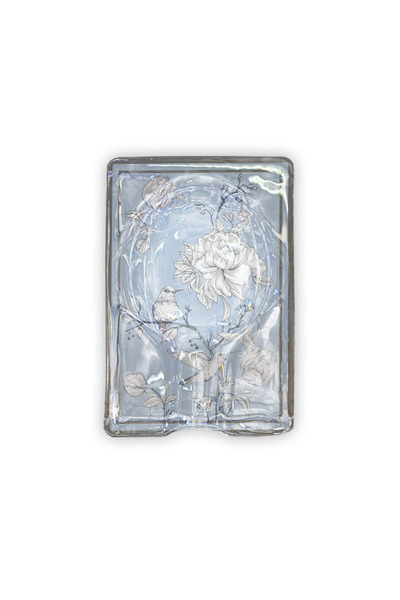 Sivella Rose Glow Blue Cigar Ashtray