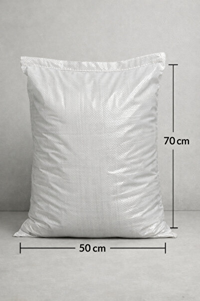 ŞANLI AMBALAJ Çuval 50 × 70 cm Lamineli kalın kumaşlı ( 10 Adet )