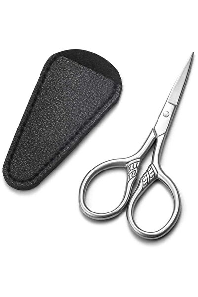 Generic مقص صغير دقيق 3.5 بوصة من الفولاذ المقاوم للصدأ متعدد الأغراض طقم تجم...