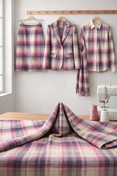 kumaş sarayı Ekose Yünlü Kumaş – Kışlık Tok Dokulu, Sıcak Tutan ve Dayanıklı ...