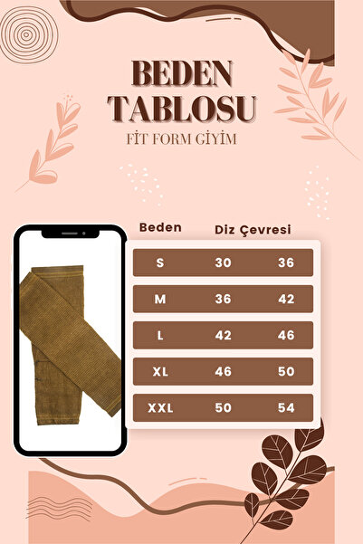 miresa Yün Termal Dizlik – ve Isıtıcı Koruyucu – Kışlık Yün