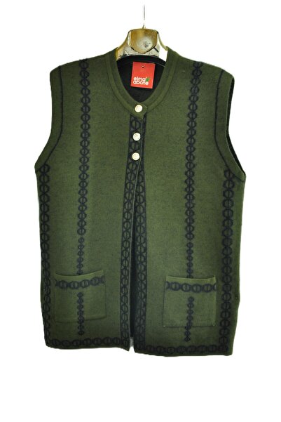 elma abone Women's Winter Beard Knitting Vest