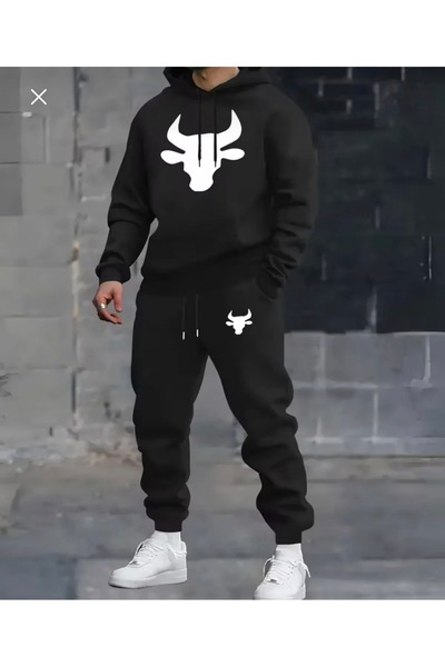 FS CABİN New Season Hooded Tracksuit Set