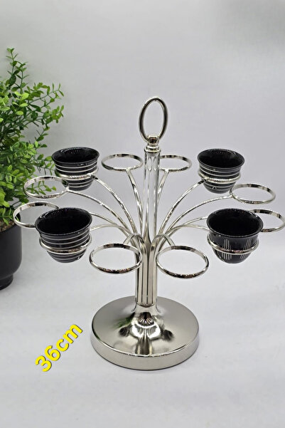 Generic Elegant metal cup holder – a luxurious design for serving coffee and tea