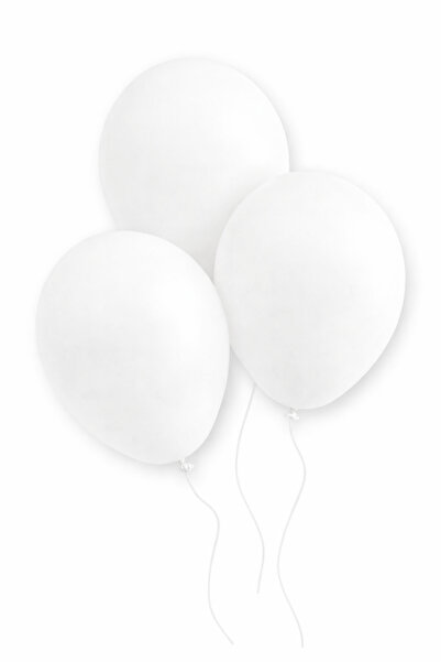 Huzur Party Store Beyaz Renkli Pastel Balon 10 Adet 30 Cm Lateks Parti Konsep...