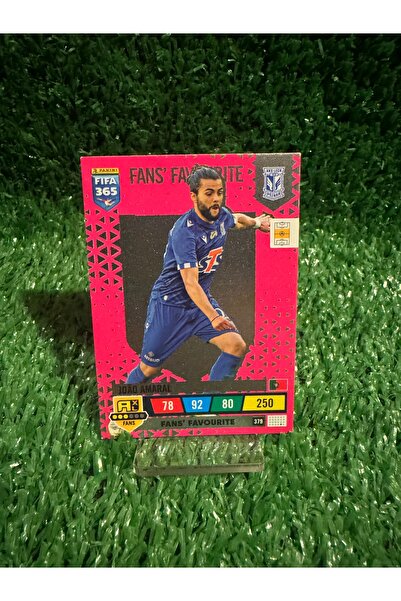 Panini Joao Amaral Fans' Favorite Fifa 365 Game Card