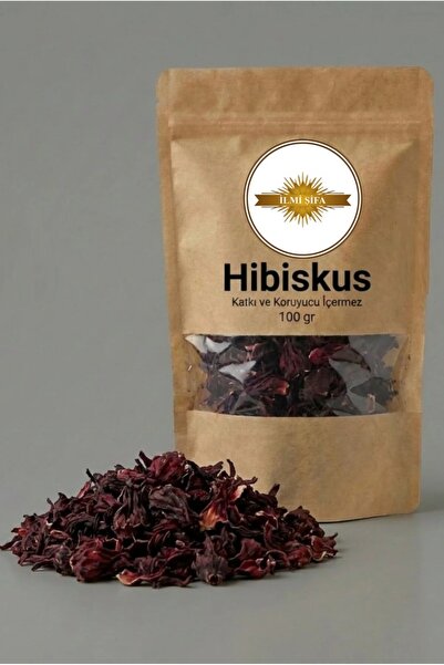 İLMİ ŞİFA Hibiskus (Hibiskus Çiçeği – Karkade- Nar Çiçeği) Kurutulmuş Bitki Ç...