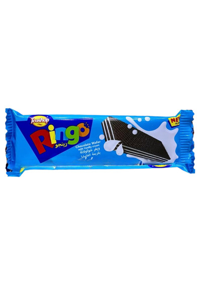 Ringo chocolate wafer with vanilla cream, 18 gm