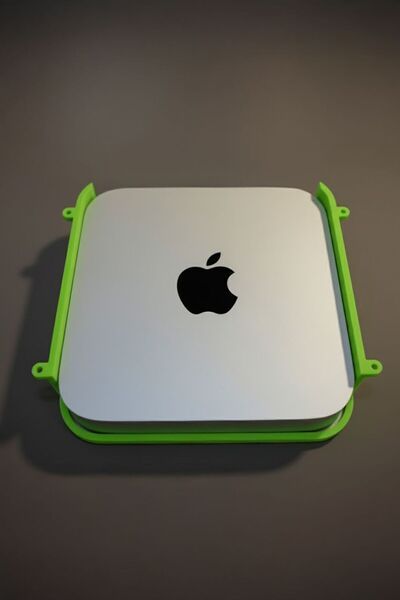 MEK حامل مكتبي لماك ميني M1 وM2 باللون الأخضر