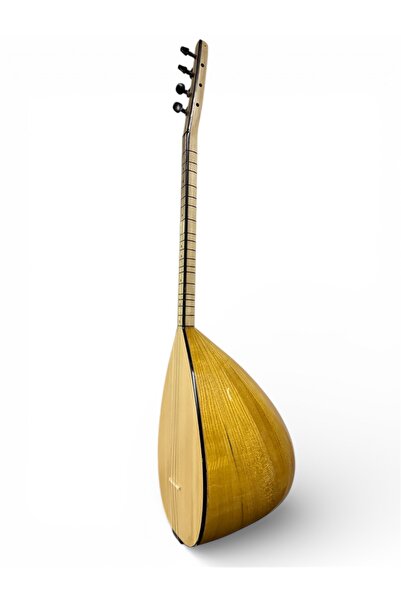 bademüzik Kısa Sap Dut Ağacı Bağlama, Fishman Ekolayzırlı, Abanoz Burgu, Tam Profesyonel