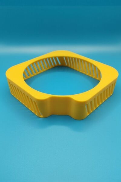 MEK حامل Mac Mini M4 Riser باللون الأصفر