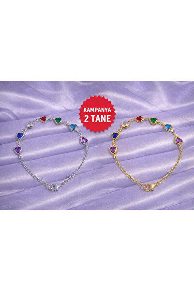 ALYA Kalbin Renkleri İkili Bileklik