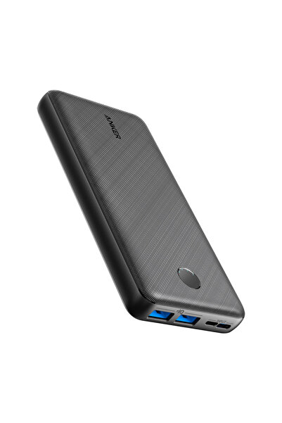 Anker شاحن متنقل، سعة 20000 مللي أمبير، أسود