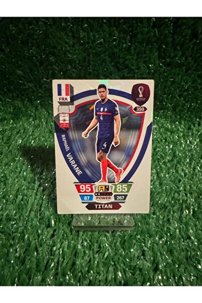 Panini بطاقة لعبة كأس العالم قطر 2022 رافائيل فاران تيتان
