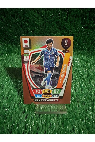 Panini بطاقة لعبة كأس العالم قطر 2022 المفضلة لدى محبي كاورو ميتوما