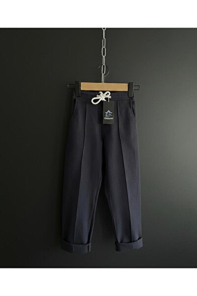 STAR GOGO KİDS Boys' Premium Organic Linen Pants (the Waist Is with Laces and...