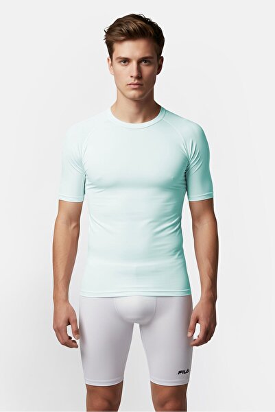 FILA Men Sportswear Fit Marathon Running Shorts, Light Grey