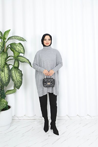 NİSUM MODA Trico Poncho Tunic