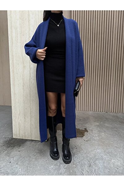 markazzi Women's Oversized Long Knit Cardigan – Pink, Stone, Beige, Black, Co...