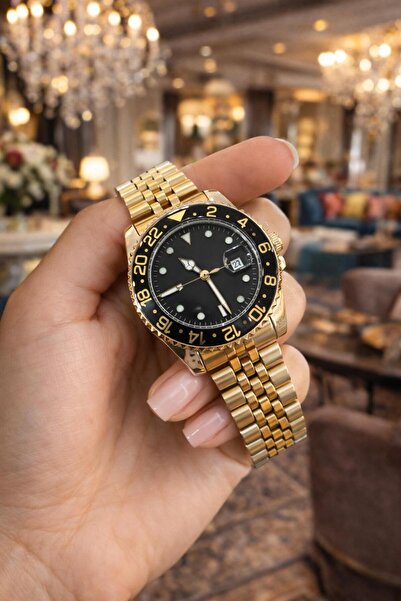 LOOQ Takvimli Retro Çelik Kordon Erkek Kol Saati