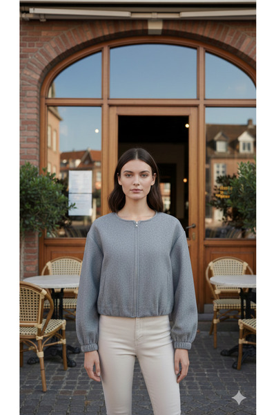 mooishan We-Rayss New Season Lined Bomber Jacket