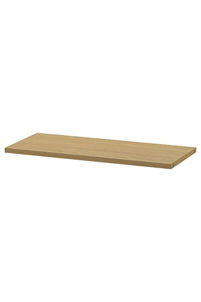 AZOZ MERCHLY Shelf, oak effect, 76 x 34 cm