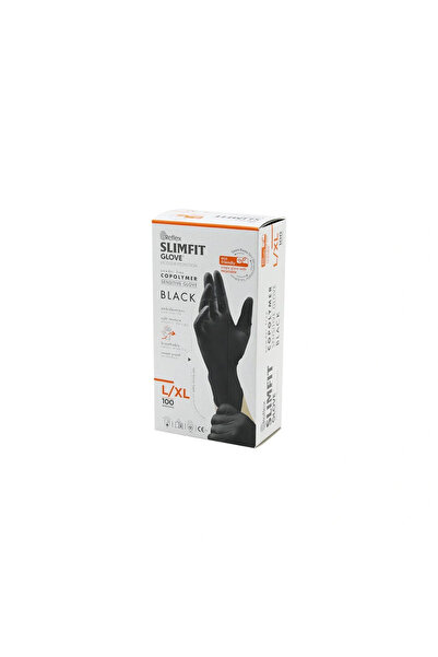 Generic Brand Brk reflex slimfit glove code-031 l-xl black powder-free examin...