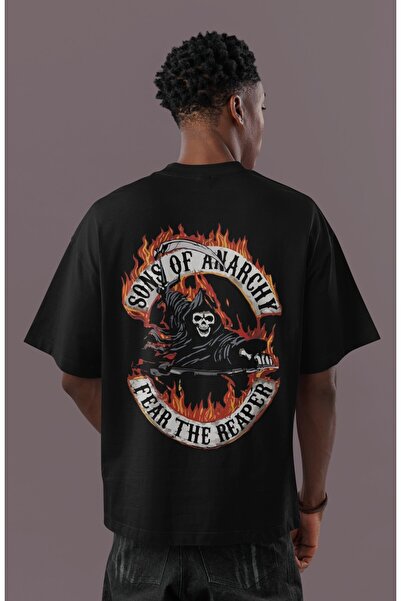 SEVBANO Serija Sons Of Anarchy, unisex majica za bicikliste sa zadnjim printom