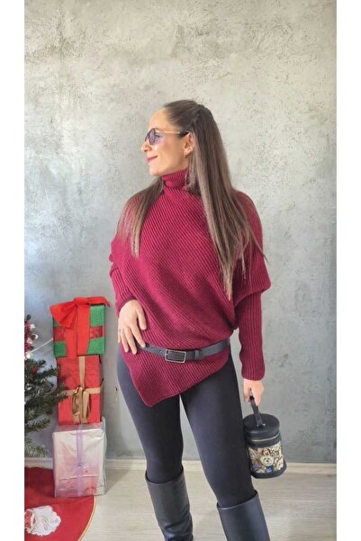 Butik ASİMETRİK KESİM KAZAK