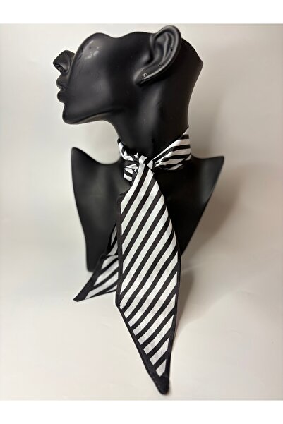 BHR AKSESUAR Patterned Thin Scarf, Ribbon (6X85 cm)
