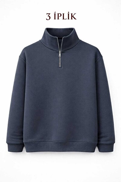 T.trend YARIM FERMUAR PAMUK SWEAT