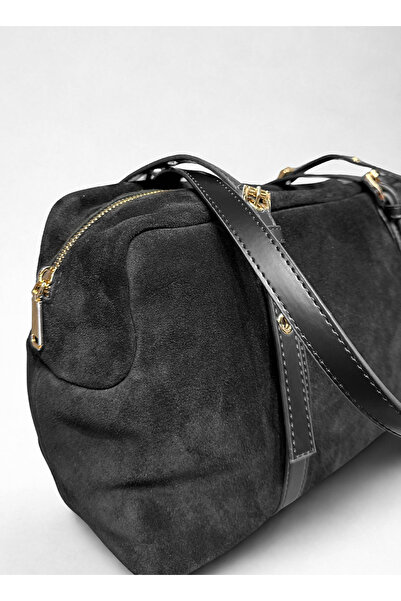 Duya Bags Rosera Genuine Suede Leather Hand and Shoulder Bag