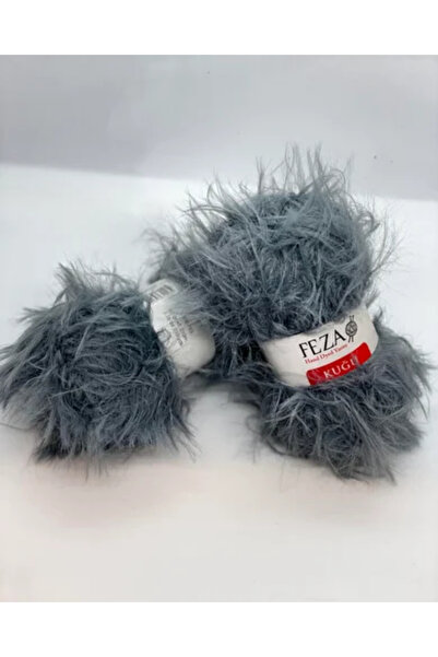 Feza مجموعة خيوط حياكة من الفرو الناعم مكونة من 3 قطع - ناعمة، كثيفة، مناسبة ...