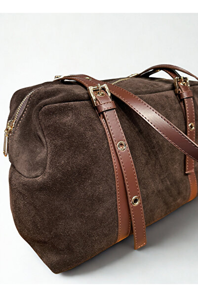 Duya Bags Rosera Genuine Suede Leather Hand and Shoulder Bag