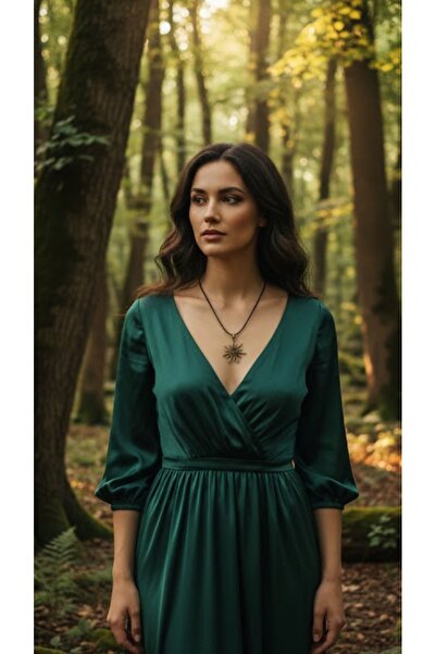 LO ADORO Vintage Sun Arslan Head Pendant Big Bee Road Guide Bronze