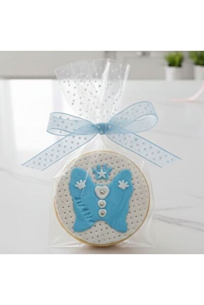 LUANA ANETA Butik Kurabiye Baby Yenidoğan 4 Adet İsme Özel Kız Erkek Tasarım ...