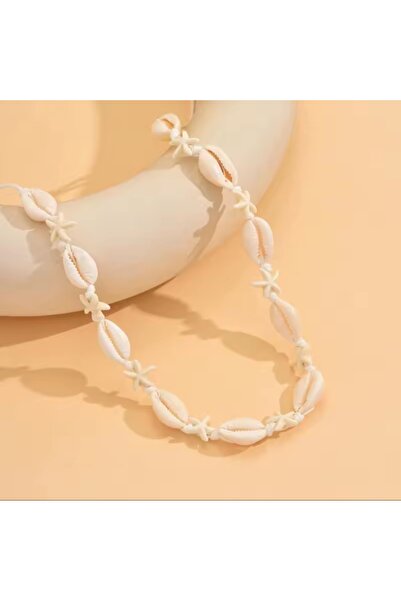 LO ADORO Natural Stone Look Sea Pendant Trend Necklace for Vacation