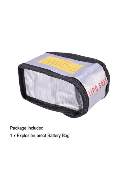 Choice 64x50x95mm Lipo Guard Safety Bag Fireproof Explosion-Proof Portable Li...