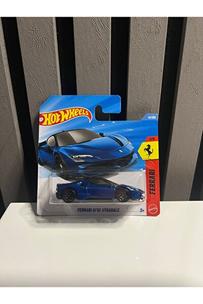 HOT WHEELS HotWheels Ferrari SF90 Stradale Model Araba (LACİVERT)