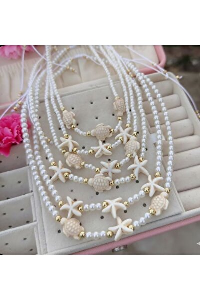 LO ADORO Sea Holiday Necklace Accessory Sea Horse Istakoz Necklace Seashell