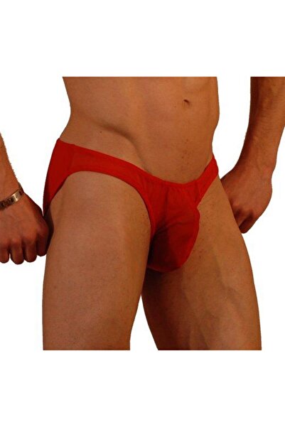 Hafif Giyim Erkek Kırmızı Fantezi Seksi Slip DM041205HF