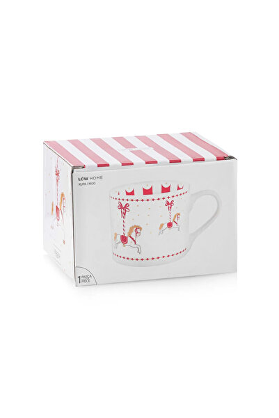 LC Waikiki Printed Porcelain Mug 368 ml