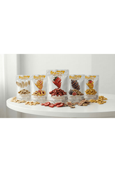 Frumis 5-Piece Discovery Pack (Mango 20 Gr, Strawberry 20 Gr, Banana 20 Gr, P...