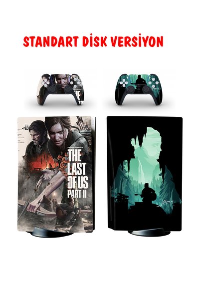 EVCİ STİCKER MARKET The Last Of Us Part II Playstation 5 Sticker Kaplama Seti