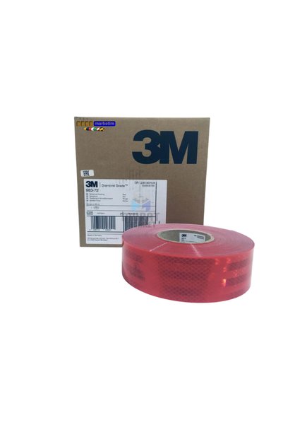 Generic Brand 3m 983 Red Honeycomb Reflective Strip Tape 55 mm X 50 m - Bmpbm258432